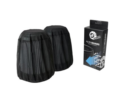 aFe Pre-Filters 28-10103M Air Filter Wrap, Pre Filter, Nylon, Black, Conical, Pair