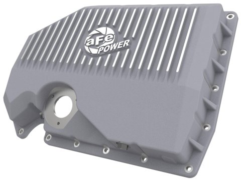 aFe Street Series Engine Oil Pans 46-71210A Pan, POWER Pan Raw w/ Machined Fins VW Cars 05-20 L4-1.8/2.0L