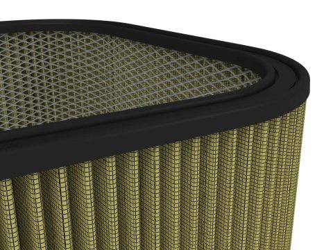 AFE Power Air Filter Elements 18-82007G Magnum FLOW Round Racing w/ Pro GUARD 7 Media 20-3/4 IN L x 14-1/4 IN W x 6 IN H w/ Expanded Metal