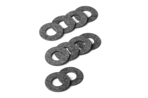 Holley Carburetor Needle and Seat Gaskets 1008-777 Gaskets, Seat, Top Gasket, Fiber Material, 10-piece, Set