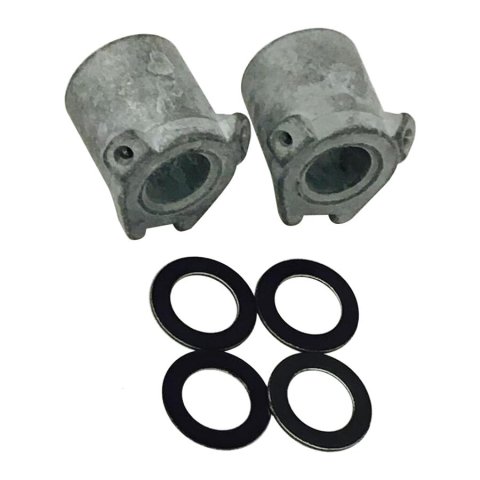 Holley Accelerator Pump Discharge Nozzles 121-137 Nozzles, Squirters, .037 in., Straight, Pair