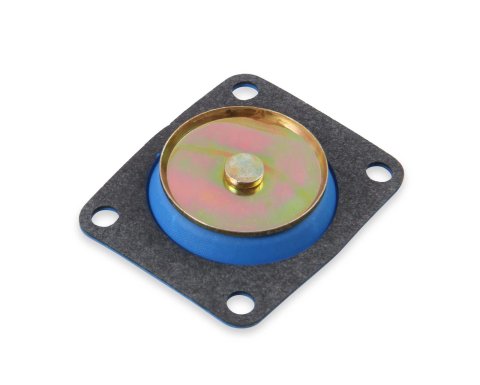 Holley Accelerator Pump Diaphragms 135-10 Diaphragms, Replacement, GFLT Material, 30cc, No Hardware, Alcohol Fuel Compatible, Each
