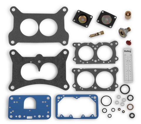 Holley Fast Kits 37-1543 Rebuid Kits, Kit, Performance Tuning, Rebuild, Model 2300, 2-barrel, Gaskets, O-rings, Pump Diaphragm, Needle, Power Valve, Instructions, Kit