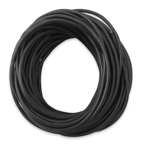 Holley Shielded Cable Conductor Wires 572-101 Electrical Wires, EFI, Cable, Black Jacket, 7-conductor, Five 18 gauge Wires, Two 20 gauge Wires, Wideband, 100 ft. Spool, Each