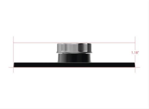 Holley LS Valley Covers 241-369 Lifter Plates, Valley, Billet Aluminum, Trussed with Oil Fill, Black Anodized, 10-Bolt Pattern, Chevy, LS, 5.7L, Each