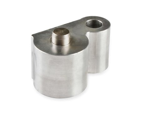 Holley Spacers 97-262 Spacers, Power Steering Add-on, Bracket Spacer, GM LT4 System, Wet or Dry Sump, Aluminum, Natural Finish, Each