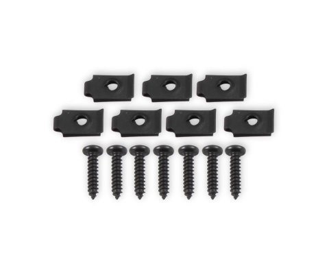 Holley EFI 6.86 in. Dash Bezels 553-406 Panels, EFI, Bezel, 5/32 Thick, ABS Material, Black Matte Finish, Ford, Mustang, Each