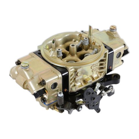 Holley 4150 Classic HP Carburetors 0-80535-2 Carburetors, Model 4150, HP, 750 cfm, Methanol, 4-barrel, Dominator Flange, Mechanical Secondaries, Gold, Down-leg Booster, 2-Circuit, Each