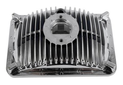 Holley RetroBright LED Headlights LFRB185 Headlight Conversion, RetroBright, Style, Sealed Beam, Rectangular, 4 in. x 4 in. Housing, Polycarbonate Lens, Clear, Bulb Not Included, Each
