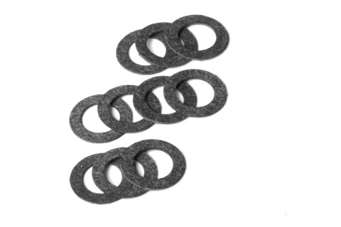 Holley Carburetor Needle and Seat Gaskets 1008-776 Gaskets, Seat, Bottom Gasket, Fiber Material, 10-piece, Set
