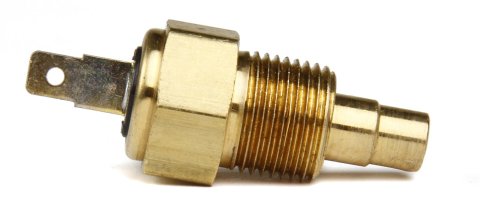 Holley Coolant Temperature Sensors 534-2 Sensors, Replacement, Temperature, Analog Style, Brass, Natural, 3/8 in. NPT, for Pro-Jection Systems, Each