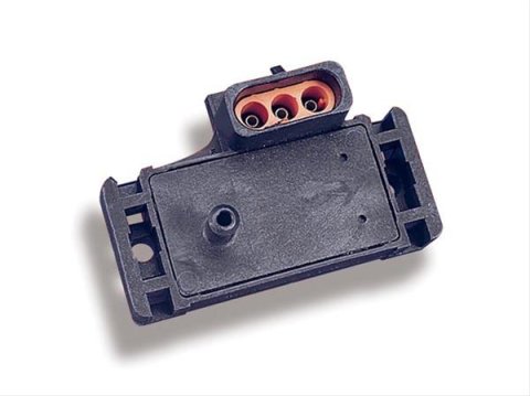 Holley MAP Sensors 538-13 Sensors, Bosch-Style, 2-Bar Sensor, Forced Induction, Pressure Rating 14.7 psi Max., Black, Each