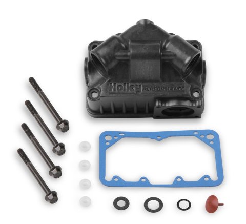 Holley Fuel Bowls 134-71HB Bowls, Primary, Center Hung, Black Anodized, 2300, 4150, 4160, Gaskets Included, Each