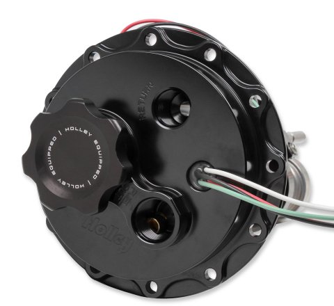 Holley Fuel Cell EFI Pump Module Assemblies 12-145 Pumps, EFI, Electric, In-Tank, 123 gph, 60 psi, 12V, -8 AN O-ring, -10 AN O-ring, Female, 12-bolt Flange, 5.375 Bolt Pattern, Each