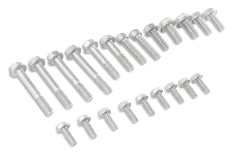 Holley Alternator and Power Steering Bracket Kits 97-267 Brackets, with Short Spacer, Cast Aluminum, Natural Finish, GM LT5 System, Dry Sump Only, Each