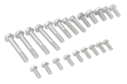 Holley Engine Accessory Bracket Components 97-257 Components, Replacement, Hardware Kit, GM Gen V LT4, Drive System, Dry Sump, Each