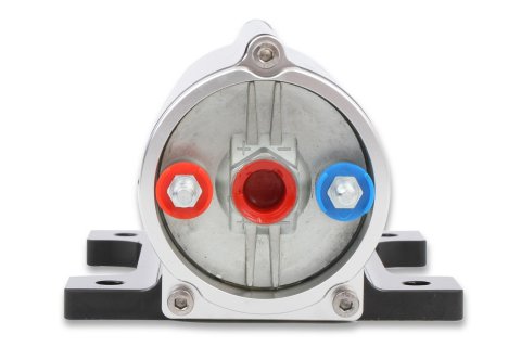 Holley 100 GPH In-Line Electric Fuel Pumps 12-170 Pumps, GPH, In-line, Electric, Extrenal, 106 gph, 75 psi, 12V, -8 AN, Inlet, -6 AN Outlet, Female O-ring Ends, Gas, Diesel, E85, Kit