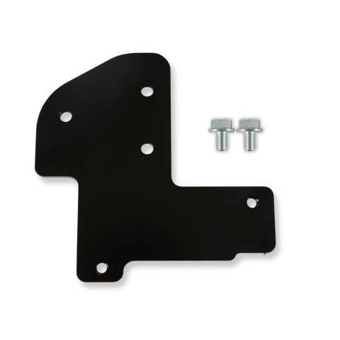 Holley Drive-By-Wire Accelerator Pedal Brackets 145-112 Assembly Components, Bracket, Use with 145-160 Pedal, Steel, Black Powdercoated, Chevy, GMC, Each