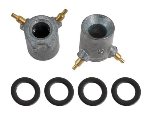 Holley Accelerator Pump Discharge Nozzles 121-35 Nozzles, Squirters, .035 in., Tube, Pair