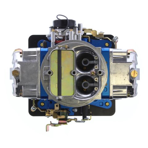 Holley Ultra Double Pumper Carburetors 0-76750BL Carburetors, Pumper, 750 cfm, 4-barrel, Square Bore, Electric Choke, Mechanical Secondaries, Dual Inlet, Blue and Polished Finish, Each