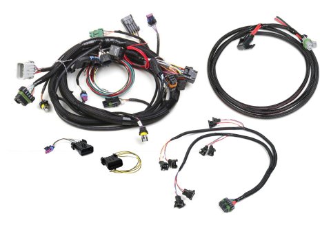 Holley EFI Systems Main Wiring Harnesses 558-503 Fuel Injection System Harnesses, EFI, Includes Stealth Ram/TPI Main, Power, Injector Harnesses, for HP, Dominator ECU, Chevrolet, Kit