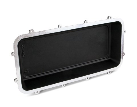 Holley LT Modular Hi-Ram Intake Manifold Tops 300-208BK Manifolds, Modular, Hi-Ram, Top Section Only, Standard Deck, Tunnel Ram Style, Aluminum, Black Finish, Chevy, 6.2L, Each