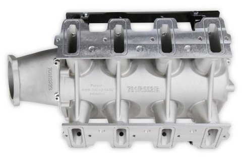 Holley LS Modular Lo-Ram EFI Intake Systems 300-620 Manifolds, Modular, EFI, Cathedral Port Head, Multi-port, Standard Deck, 105mm Bore, Aluminum, Satin Finish, Chevy, 4.8-6.0L, Each