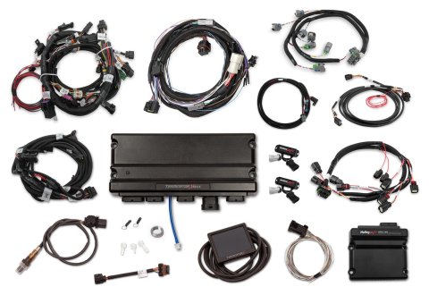 Holley Terminator X MAX Engine Management Systems 550-1508 Systems, MAX, Up to 8-EV6 Injectors, 8-Coils, Plug-and-Play, Drive-by-Wire, Tuner/Trans Control, 4R70W, Ford, 5.0, Kit