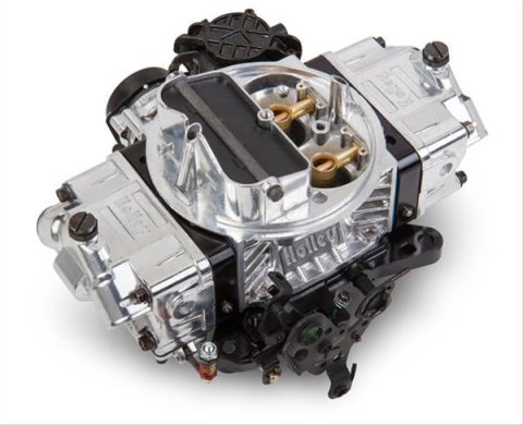 Holley Ultra Street Avenger Carburetors 0-86670BK Carburetors, Avenger, 670 cfm, 4-barrel, Square Bore, Electric Choke, Vacuum Secondaries, Dual Inlet, Polished, Ford Kickdown, Each