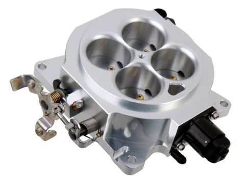 Holley High-Flow EFI Throttle Bodies 112-577 Bodies, EFI, Multi-Port Injection, Cable Actuated, 4 Venturi, 44.45mm Bore, 1,000 cfm, Billet Aluminum, Square Bore Flange, Each