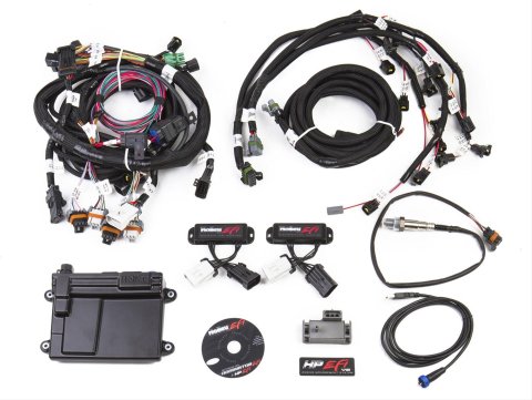 Holley HP EFI ECU and Harness Kits 550-616 Engine Management Systems, EFI, Harness, Connects 16-Injectors, 8-Coils, Bosch O2, Wideband, Ford, Lincoln, Mercury, 2V, 4.6L, 5.4L, Kit