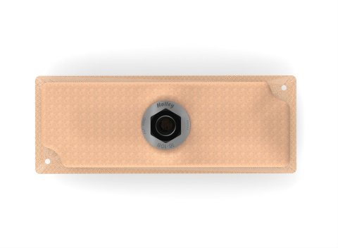Holley HydraMat Fuel Pickups 16-108 Strainers, HydroMat, Pickup, Rectangle, Center Outlet, 8.0 in. Long, 3.0 in. Wide, 3/8 in. NPT Fitting, E85 Compatible, Each