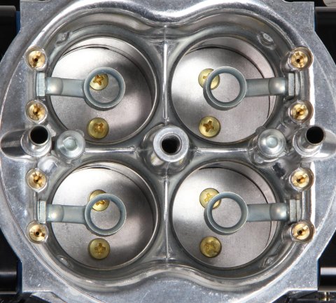 Holley Track Warrior Carburetors 0-67199BK Carburetors, Warrior, 650 cfm, 4-barrel, Square Bore, Mechanical Secondary, Dual Inlet, Shiny Body, Black Base and Metering Blocks, Each