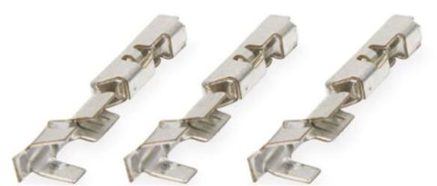 Holley Connector Terminal Pins 571-107 Wiring Replacement Parts, EFI, Replacement, Pins, Female, GT150, 16-18 gauge wire, 100-piece, Set