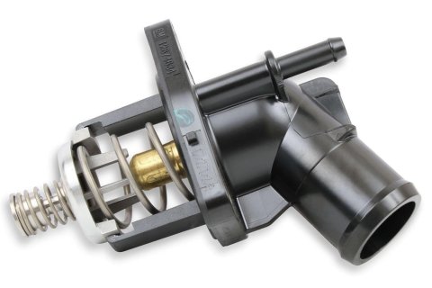 Holley Thermostat Housing Assemblies 97-247 Water Necks and Housings, Replacement, Thermostat/Housing Assembly, GM LT4, Aluminum, 1.50 in. OD, with Mid-Mount Accessory Drive, Each