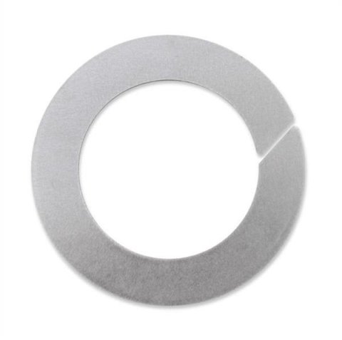 Holley Fuel Pump Module Mounting Shims 12-877 Components, Flange Shim, Stainless Steel, 4.80 in. Diameter, for Poly Tanks, Each