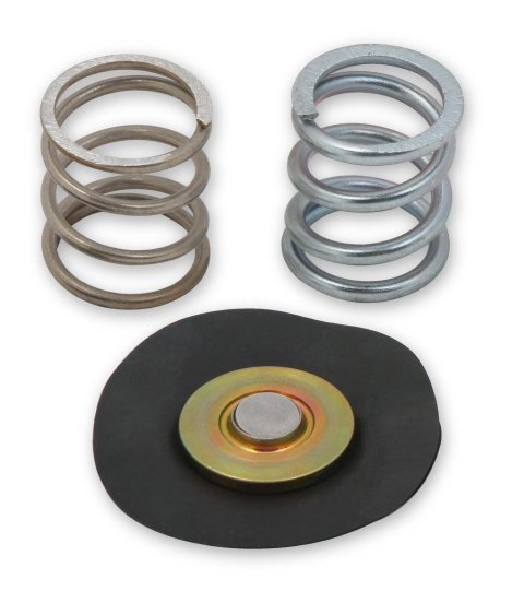 Holley Fuel Pressure Regulator Diaphragm Kits 12-828 Rebuild Kits, Regulator, Service Kit, Diaphragm, Spring, Instructions, for 12-879 and 12-880, Kit