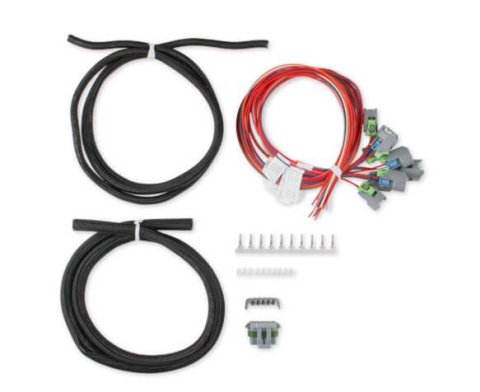 Holley Replacement Fuel Injector Wiring Harnesses 558-216 Injection System Harnesses, EFI, Replacement, EV6 Unterminated, Harness, 36 in. Long, with Pins, Seals, Connector, Kit
