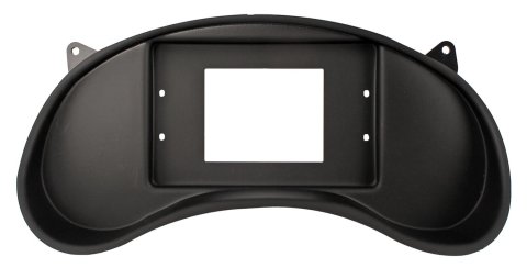 Holley EFI 6.86 in. Dash Bezels for 1998-2004 S10, SONOMA - 553-315 Panels, EFI, 7 Bezel, 5/32 Thick, ABS Material, Black Matte Finish, Chevy, GMC, Sonoma, Trucks, Each