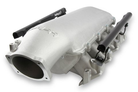 Holley LS Modular Lo-Ram EFI Intake Manifolds 300-679 Manifolds, Modular, EFI, Rectangular Port Head, Multi-port, 105mm Bore, Standard Deck, Aluminum, Satin, Chevy, 6.0L, 6.2L, Each