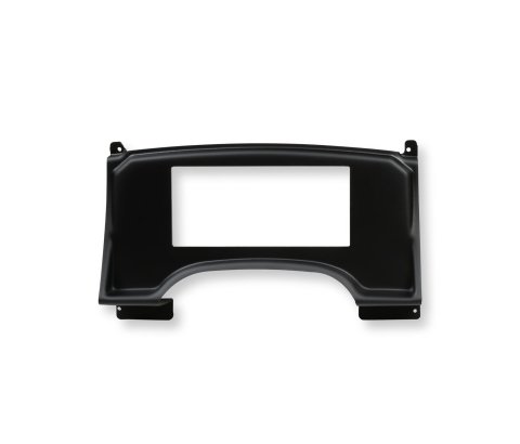 Holley Dash Panels 553-430 Panels, EFI, 6.86 in. Pro Bezel, 5/32 in. Thick, ABS Material, Black Matte Finish, Chevy, S10, Blazer, GMC, S15, Jimmy, Sonoma, Each