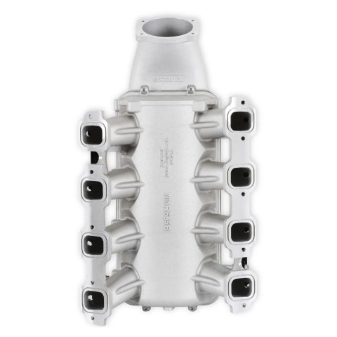 Holley EFI LT1 Gen V Lo-Ram Intake Manifolds 300-718 Manifolds, EFI, LT1, V, Lo-Ram, Multi-port Injection, 105mm Bore, Standard Deck, Aluminum, Satin Finish, Chevy, 5.3L, 6.2L, Each