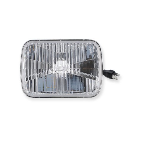 Holley RetroBright LED Headlights LFRB150 Headlight Conversion, RetroBright, Style, Sealed Beam, Rectangular, 5 in. x 7 in. Housing, Modern White, High and Low Beam, 5,700K Bulb, Each