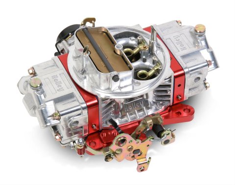 Holley Ultra Double Pumper Carburetors 0-76750RD Carburetors, Pumper, 750 cfm, 4-barrel, Square Bore, Electric Choke, Mechanical Secondaries, Dual Inlet, Red and Polished Finish, Each