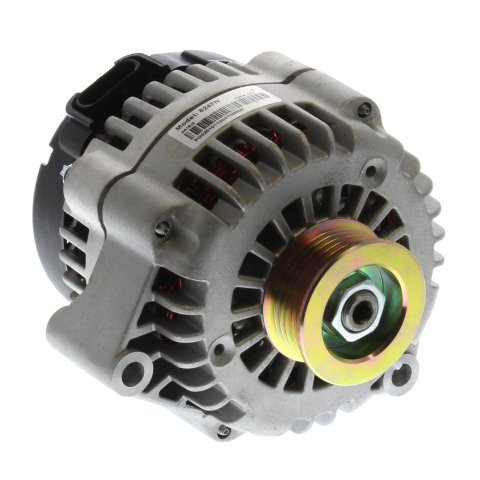 Holley High-Amp Alternators 197-300 Alternators, High-amp, DR44G Style, Cast Aluminum, Natural Finish, Serpentine Pulley, 105 amps, 12V, Internal Regulator, Chevy, 4.8-7.0L, Each