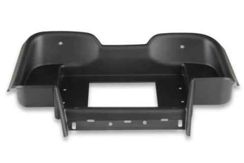 Holley EFI 7.5 in. Dash Bezels 553-360 Panels, EFI, Bezel, 5/32 Thick, ABS Material, Black Matte Finish, Chevy, Camaro, Each