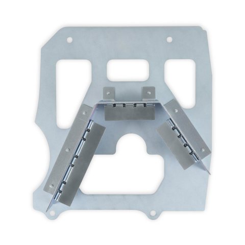 Holley Ford 7.3L Godzilla Oil Pan Baffles 302-105 Baffles, Replacement, Steel, Zinc Plated, Hinge Door Design, for 20-320, 320BK, 20-340, 340BK, Godzilla, Each