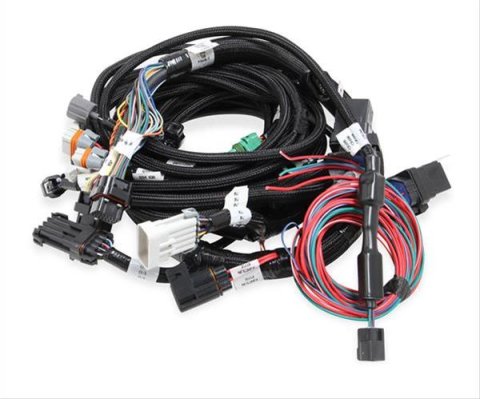 Holley EFI Systems Wiring Harnesses 558-113 Harnesses, EFI, Ford 2V/4V Modular, Main Harness, Multi-Port Fuel Injection, for Smart Coils, HP System, Ford, 4.6-5.4L, Each