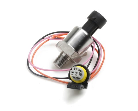 Holley Replacement Pressure Transducers 554-137 Fuel Injection System Components, Transducer, Replacement, 0-3,000 psi, 0.5-4.5 V, 1/8 in.-27 NPT, for Avenger, HP, Dominator EFI, Each