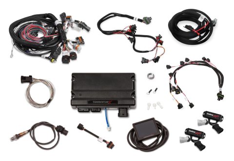 Holley Terminator X Engine Management Systems 550-1224 Systems, X, Up to 8-EV1 Injectors, 8-Coil, Analog, O2 Sensor, Plug-and-Play, Controller, Dodge, Chrysler, 5.7-6.4L, Kit
